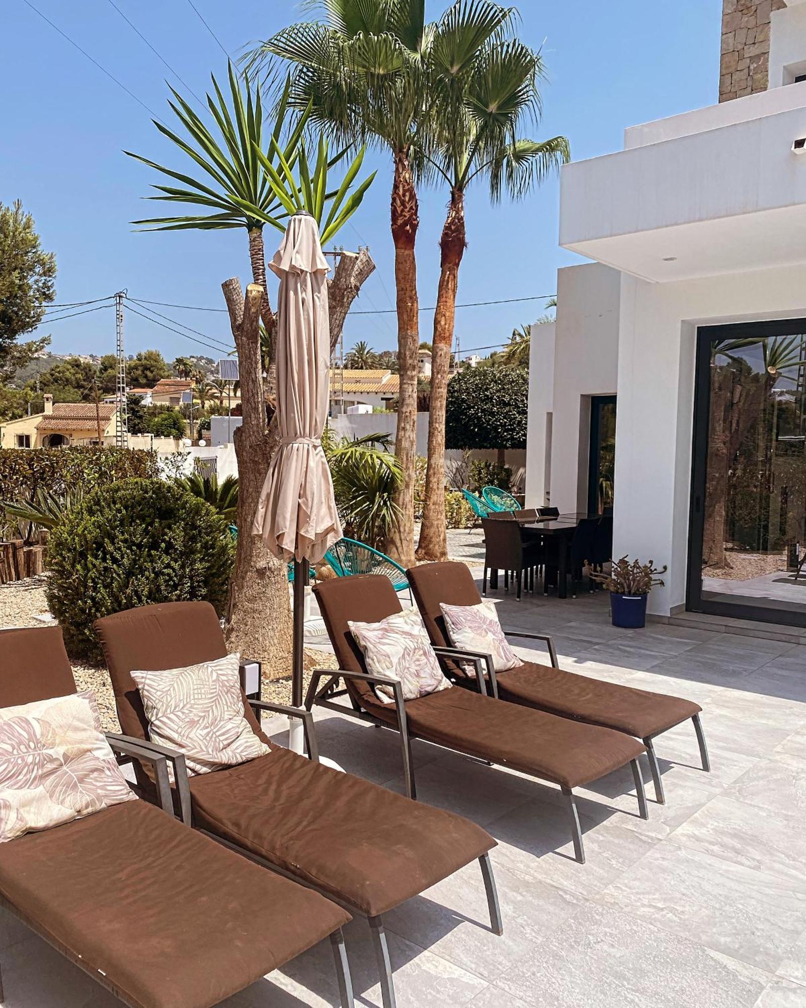 Bohospanishvilla Moraira Exteriör bild