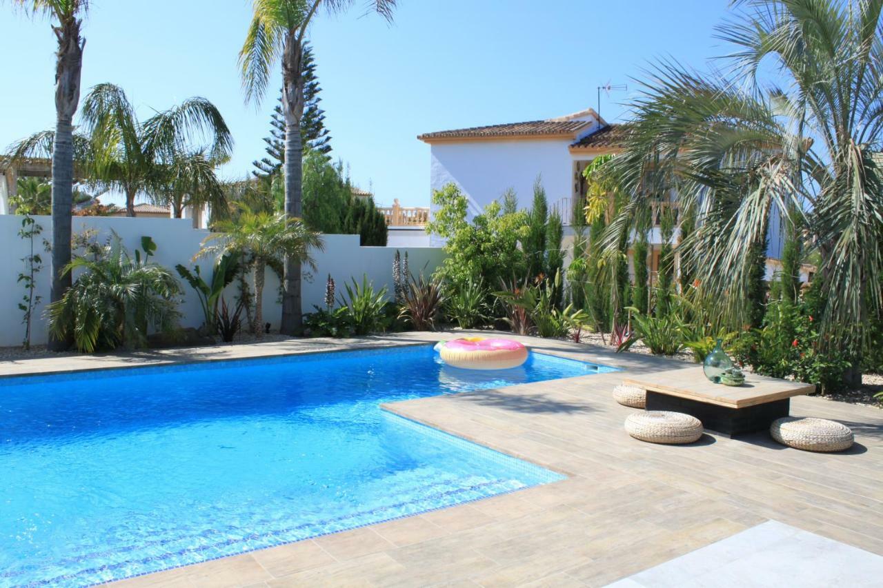 Bohospanishvilla Moraira Exteriör bild