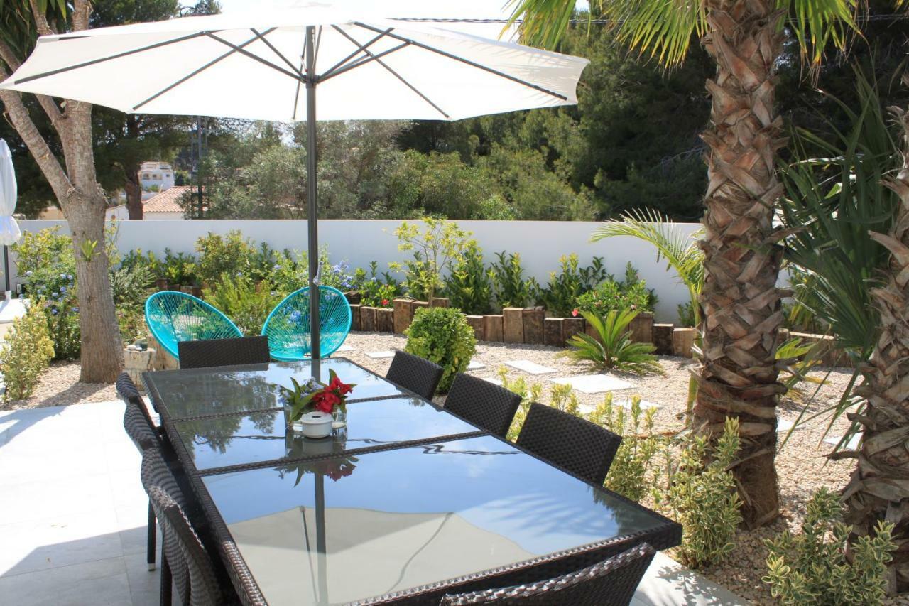 Bohospanishvilla Moraira Exteriör bild