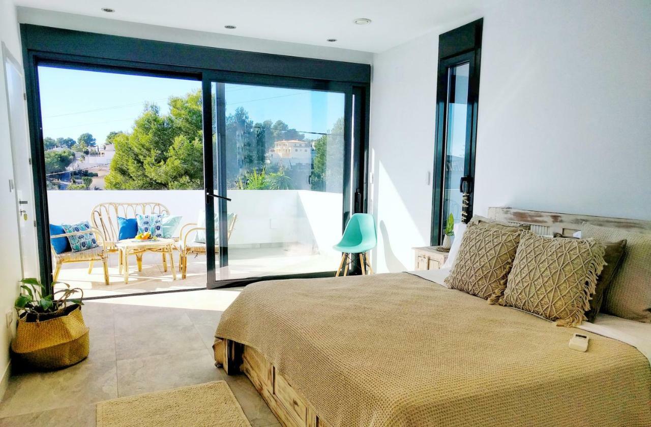 Bohospanishvilla Moraira Exteriör bild